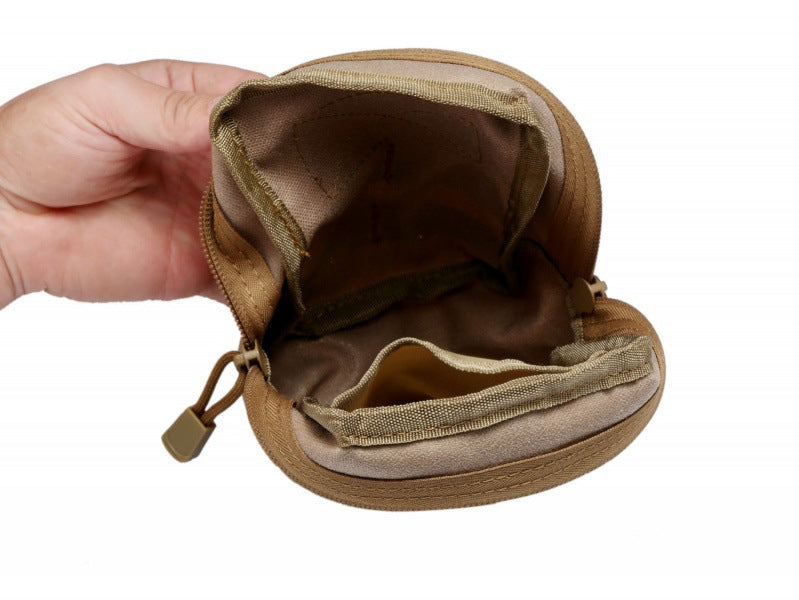 600D outdoor commuter bag molle accessory bag EDC tool coin purse camouflage sports mobile phone waist bag