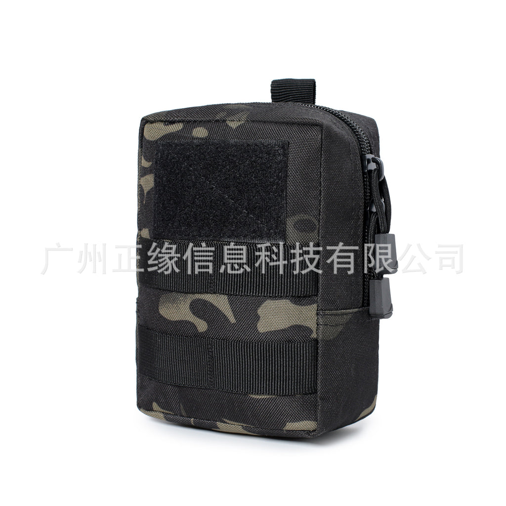 600D outdoor commuter bag molle accessory bag EDC tool coin purse camouflage sports mobile phone waist bag