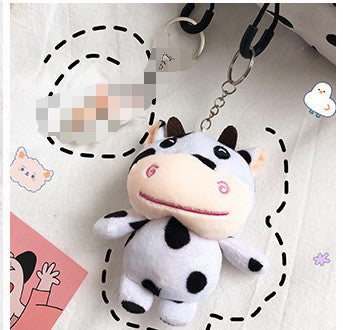 Bag Women's Bag 2024 New Backpack Dairy Cow Pattern Backpack Outdoor Travel Small Backpack Casual Backpack