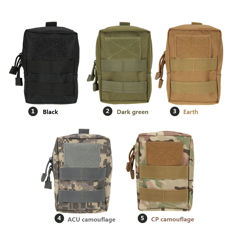 600D outdoor commuter bag molle accessory bag EDC tool coin purse camouflage sports mobile phone waist bag