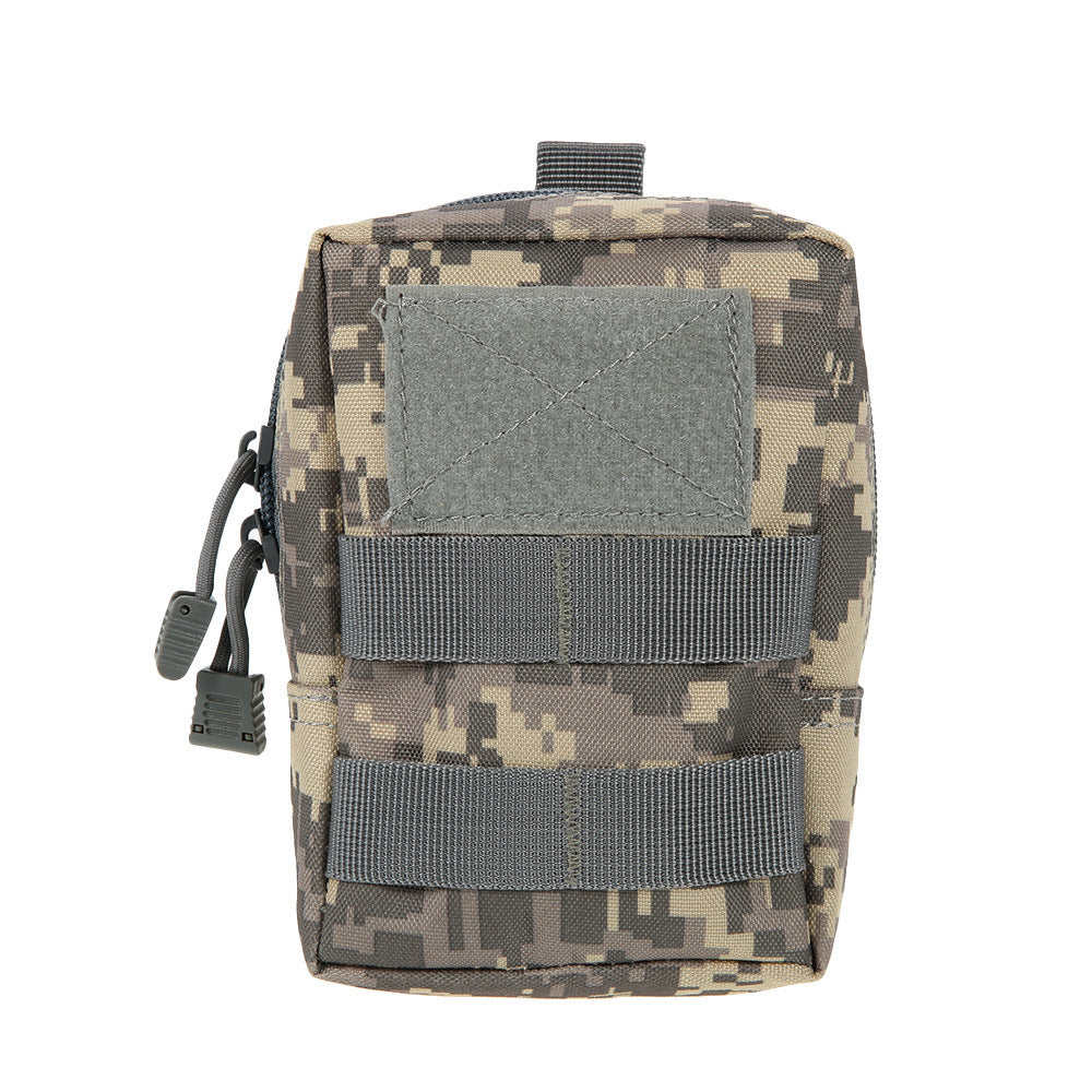 600D outdoor commuter bag molle accessory bag EDC tool coin purse camouflage sports mobile phone waist bag