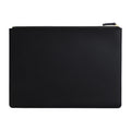 Leather Business A4 File Folder Zipper Document Bag Contract File Organizer Briefcase Portfolio,Bag For Contract/Invoice Storage