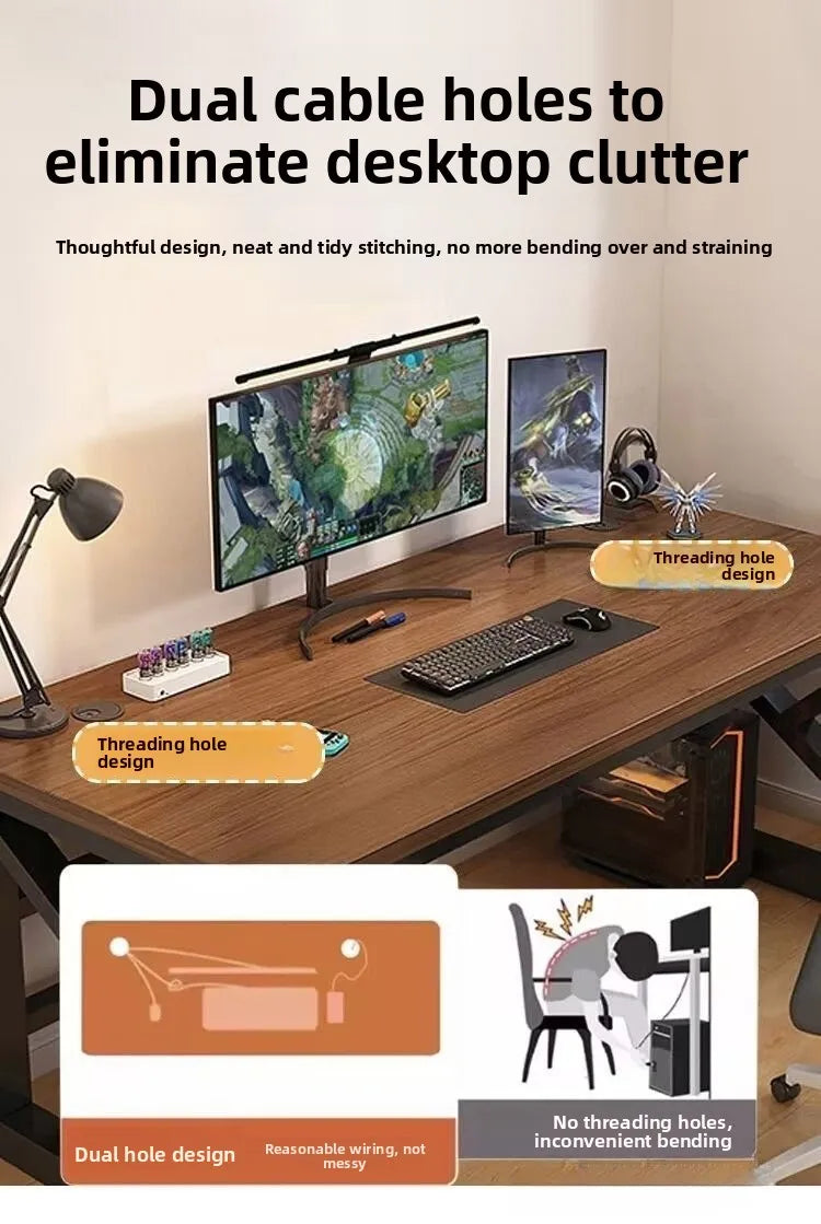 Computer Desk Furniture for Home Office Gaming Desk Workstation Study Desk with Multiple Size Options Modern Home Furniture