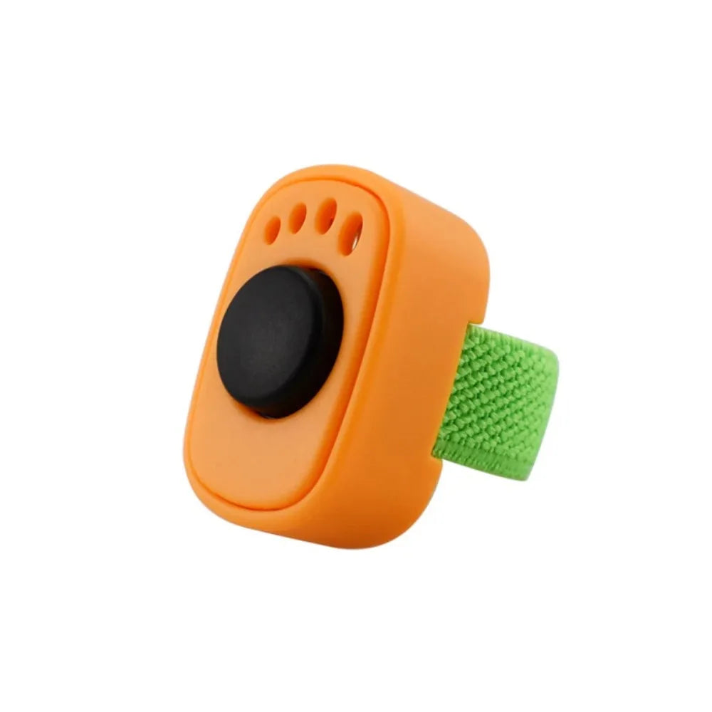 1pc Pet Thumb Training Interactive Acoustic Clicker Trainer No Battery Required Positive Reinforcement Pet Behavior TrainingTool