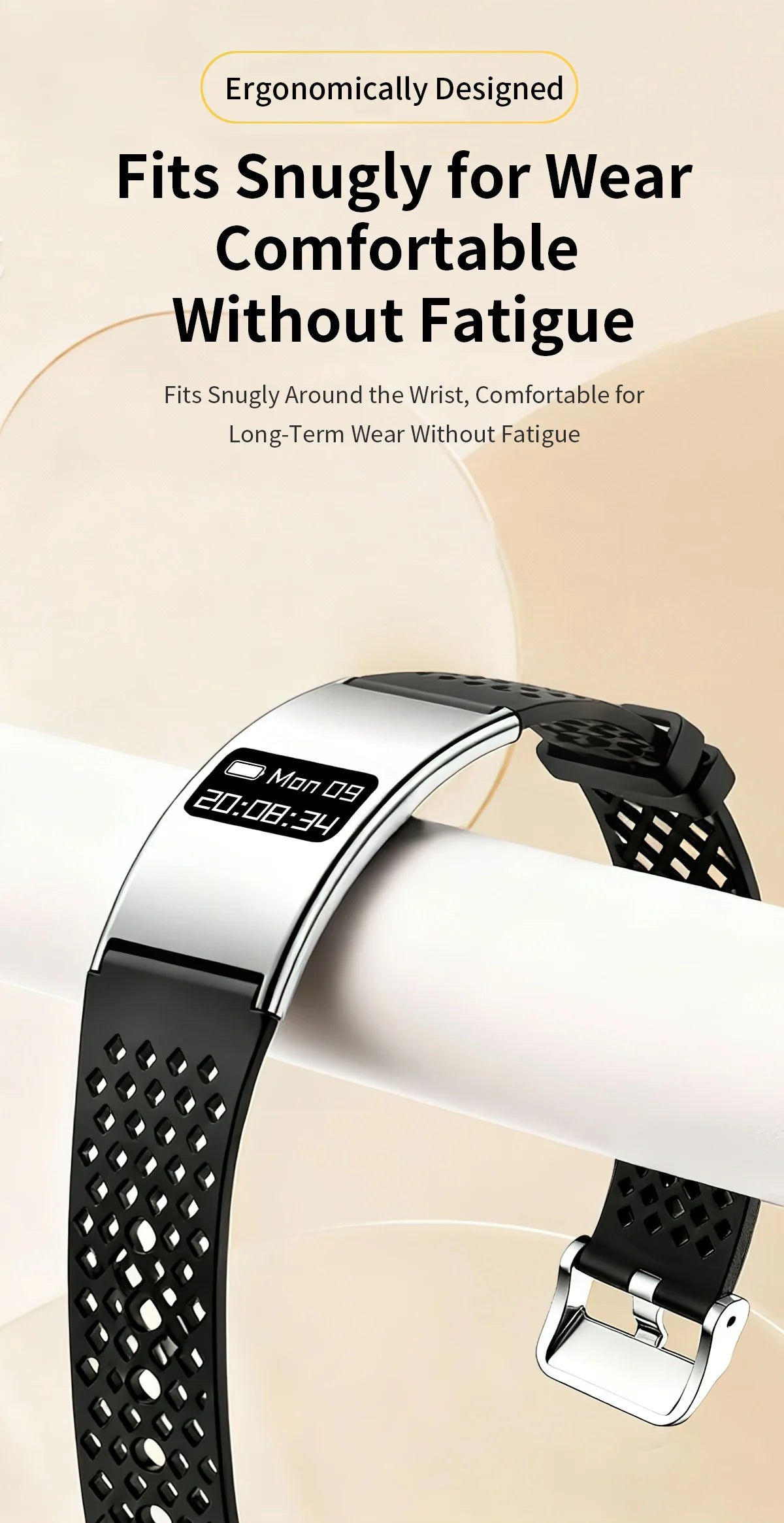 New Men Sports Smart Bracelet Heart Rate Fitness Tracker IPX8 Waterproof Smart Band Pedometer Call Reminder Smartwatches Women