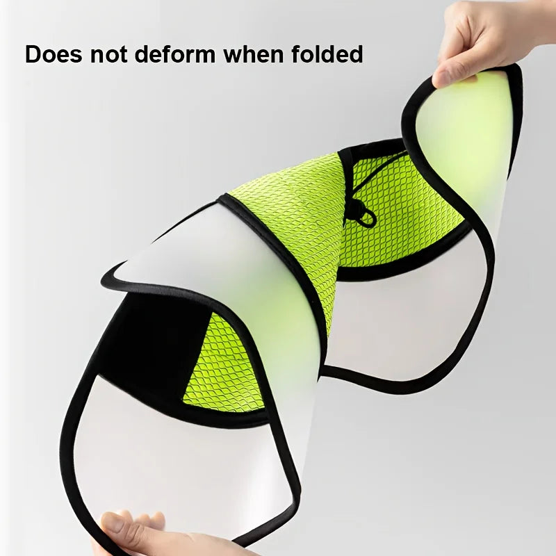 Pet Collar, Made of Both Soft and Hard Materials, Breathable, Anti-scratching and Anti-biting, Suitable for Both Cats and Dogs