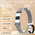 LIGE Utra-thin Wristband Sport Fitness Tracker Health Smart Bracelet Pedometer Heart Rate Monitor Smart Watch Call Reminder