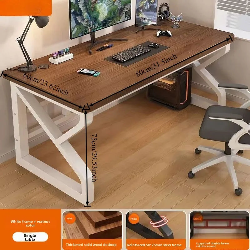 Computer Desk Furniture for Home Office Gaming Desk Workstation Study Desk with Multiple Size Options Modern Home Furniture
