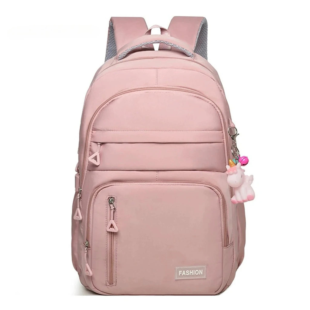 New Large-capacity College Students Lightweight Spine Bag, Outdoor Sports Travel Lovers Backpack, with Computer Pocket Inside