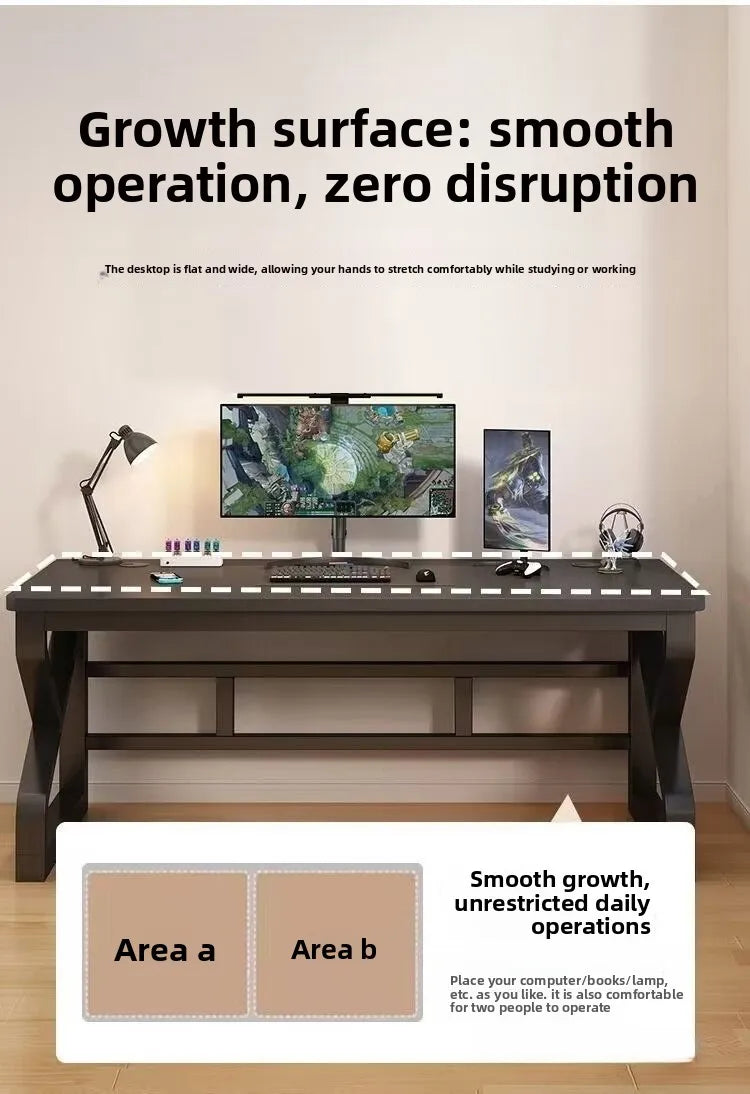 Computer Desk Furniture for Home Office Gaming Desk Workstation Study Desk with Multiple Size Options Modern Home Furniture