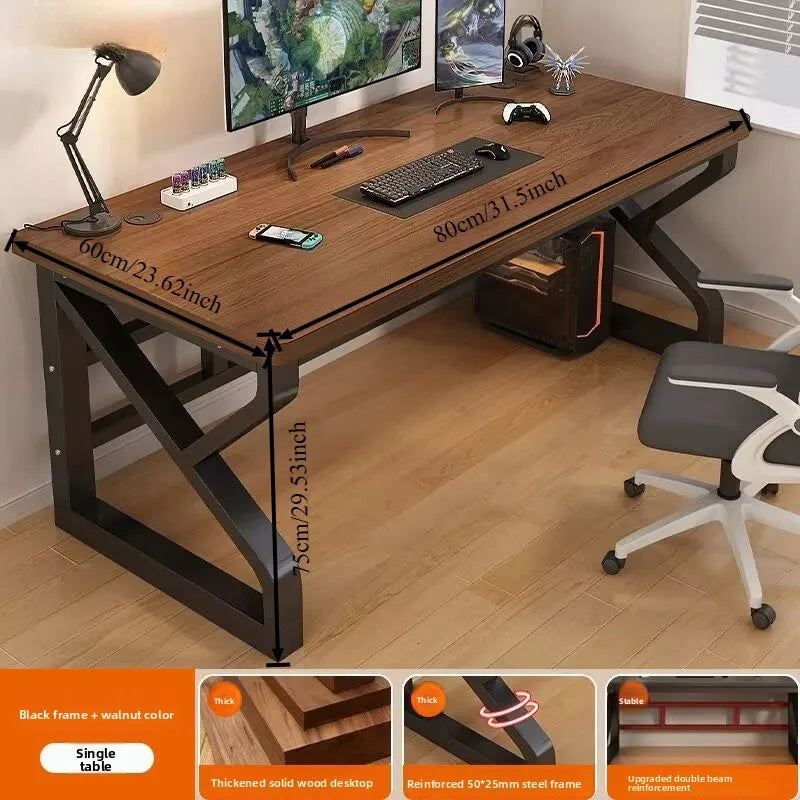 Computer Desk Furniture for Home Office Gaming Desk Workstation Study Desk with Multiple Size Options Modern Home Furniture