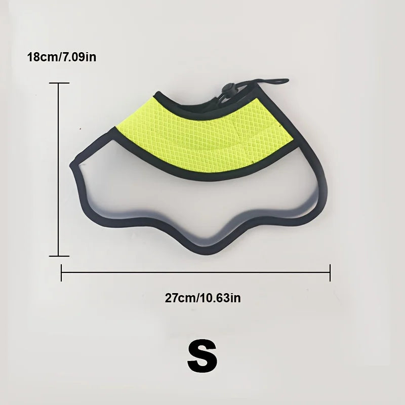 Pet Collar, Made of Both Soft and Hard Materials, Breathable, Anti-scratching and Anti-biting, Suitable for Both Cats and Dogs