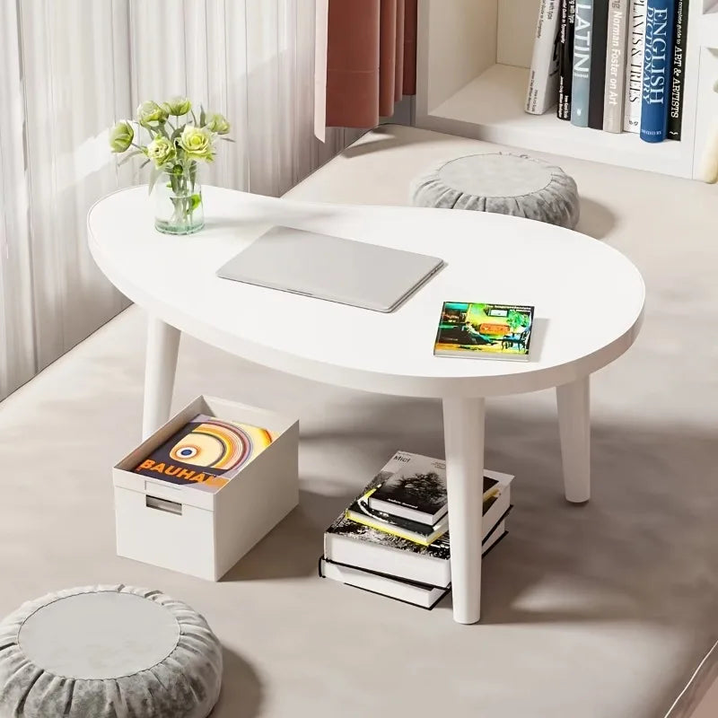Storage and Display 2 Tier Sofa Table, Small Modern Furniture Living Room&Home, Café Tables