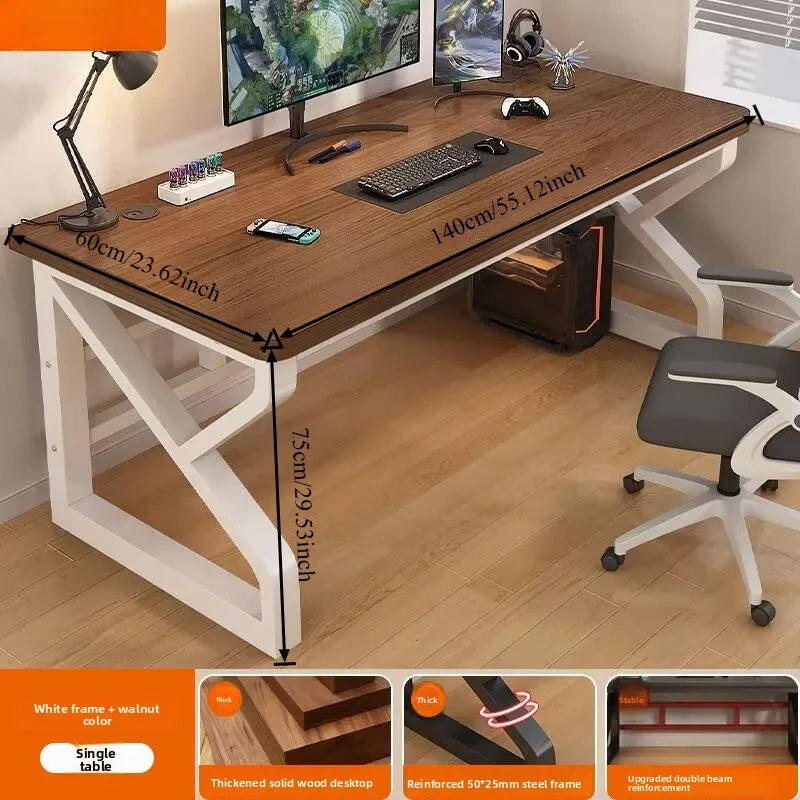 Computer Desk Furniture for Home Office Gaming Desk Workstation Study Desk with Multiple Size Options Modern Home Furniture