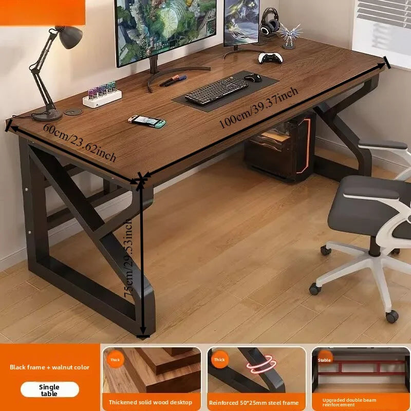 Computer Desk Furniture for Home Office Gaming Desk Workstation Study Desk with Multiple Size Options Modern Home Furniture
