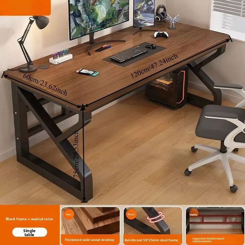 Computer Desk Furniture for Home Office Gaming Desk Workstation Study Desk with Multiple Size Options Modern Home Furniture