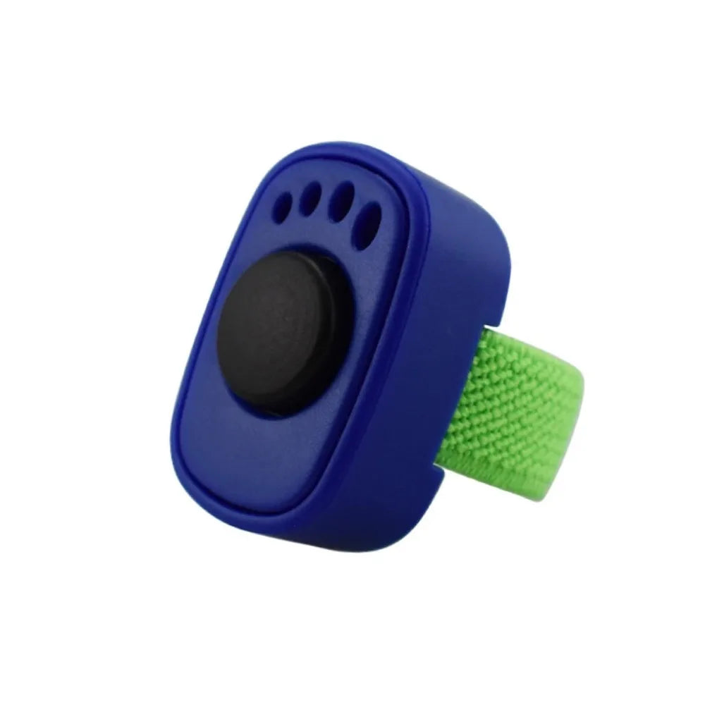 1pc Pet Thumb Training Interactive Acoustic Clicker Trainer No Battery Required Positive Reinforcement Pet Behavior TrainingTool