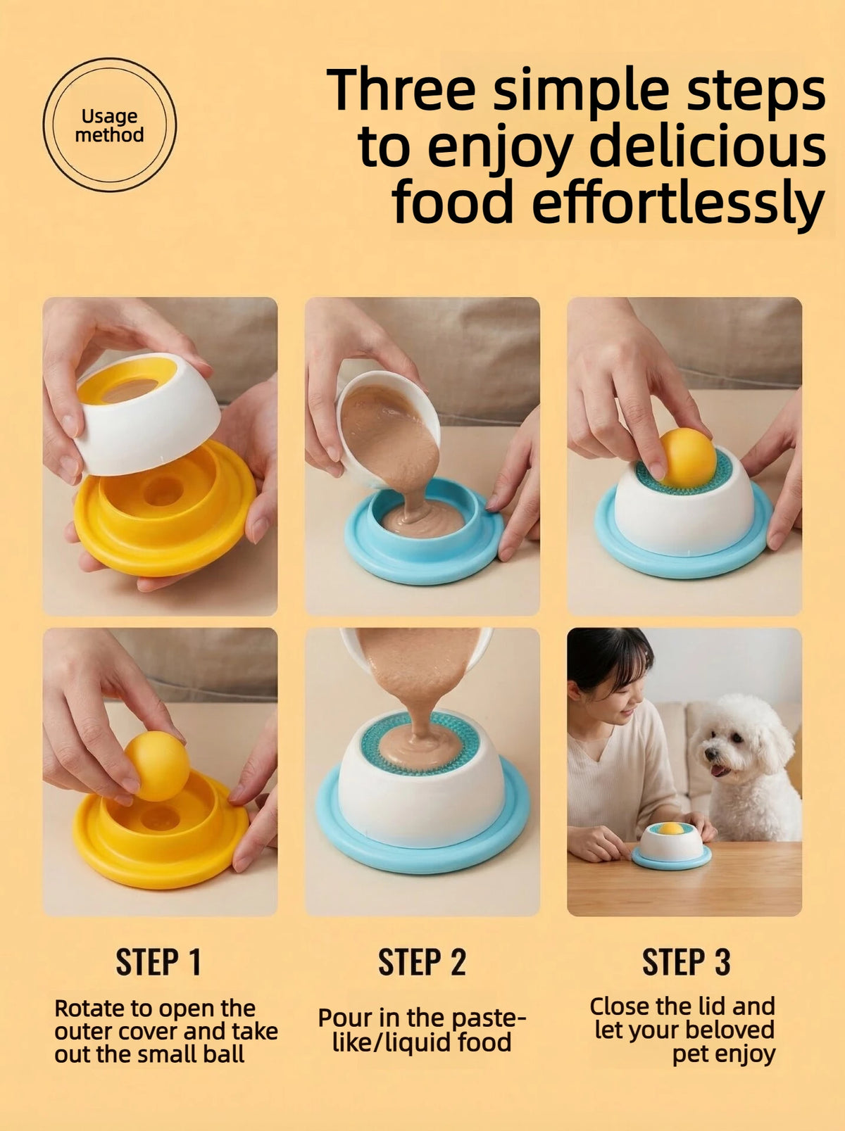 Pet Lick Mat Toy, Slow Feeding Dispenser Mat, Interactive Enrichment Training Toy, Non‑slip Crate Accessory for Dogs Cats