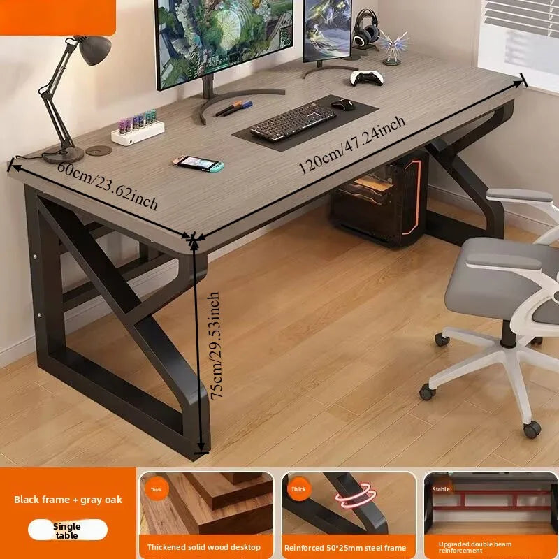 Computer Desk Furniture for Home Office Gaming Desk Workstation Study Desk with Multiple Size Options Modern Home Furniture