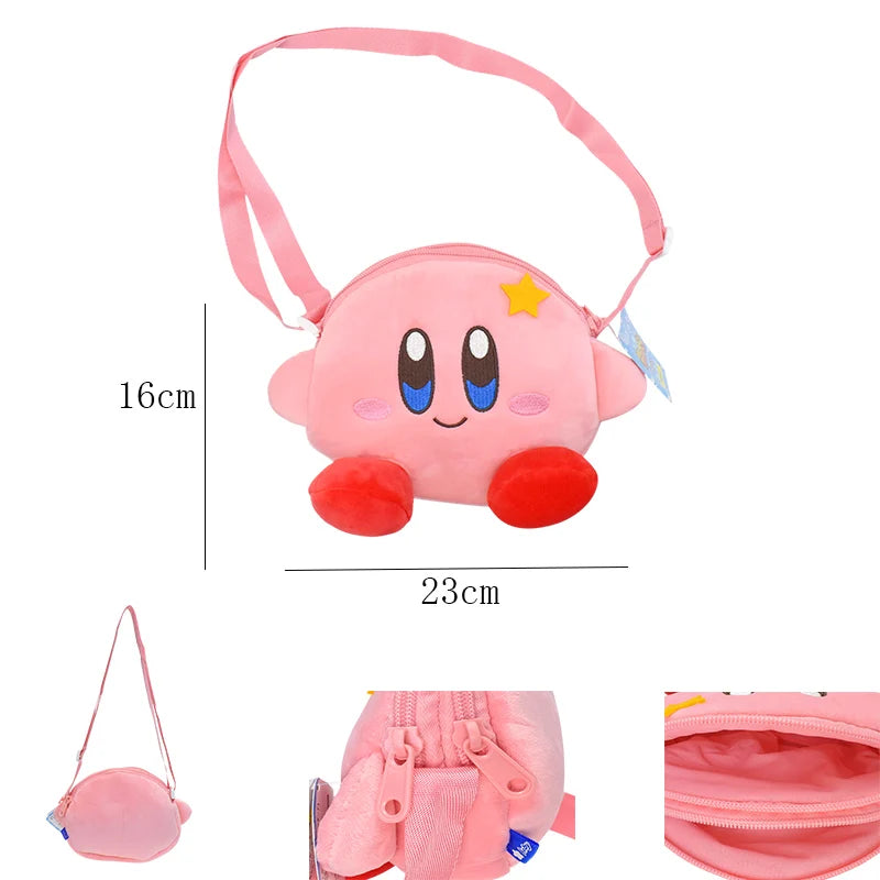 Gengar Mimikyu Snorlax Rowlet Lucario Charmander Plush Backpack Pokemon Anime Shoulder Bag Doll Toys