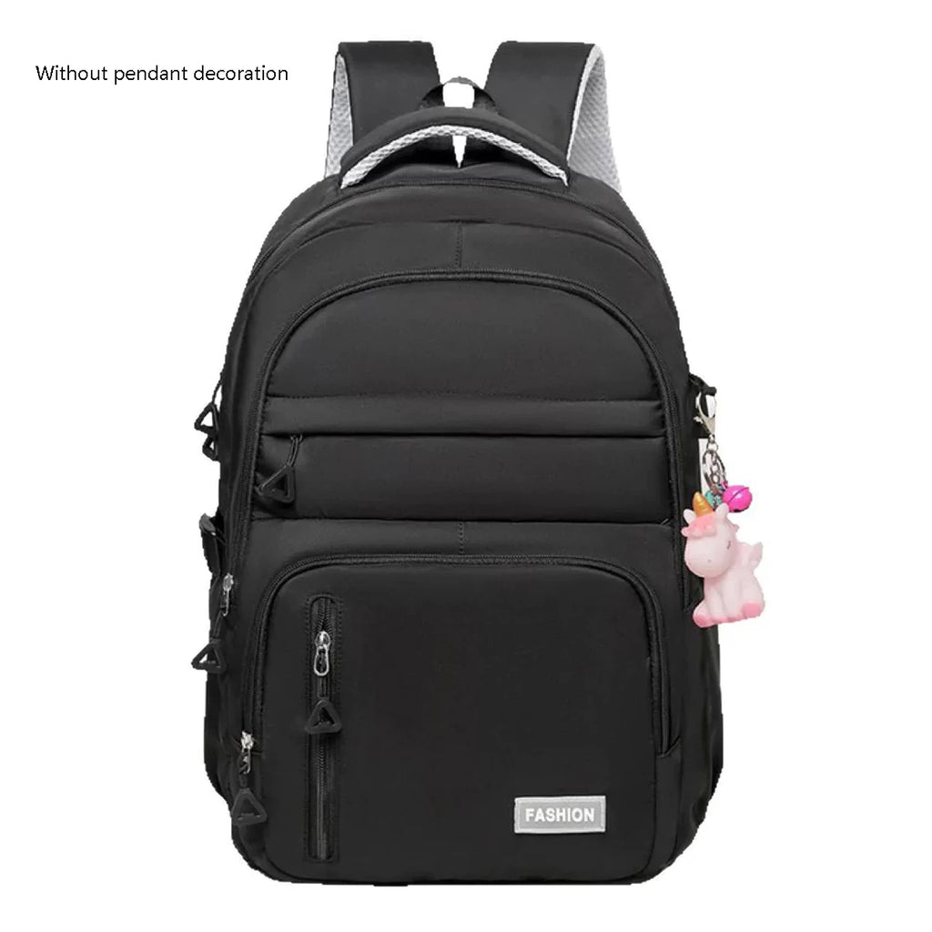 New Large-capacity College Students Lightweight Spine Bag, Outdoor Sports Travel Lovers Backpack, with Computer Pocket Inside