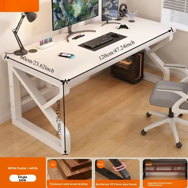 Computer Desk Furniture for Home Office Gaming Desk Workstation Study Desk with Multiple Size Options Modern Home Furniture