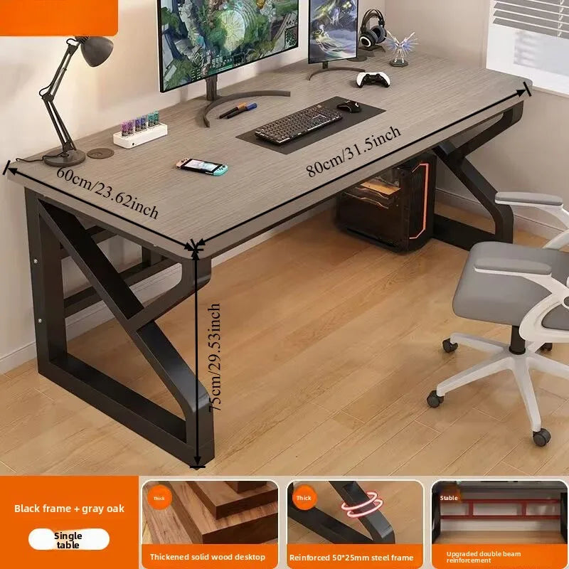 Computer Desk Furniture for Home Office Gaming Desk Workstation Study Desk with Multiple Size Options Modern Home Furniture