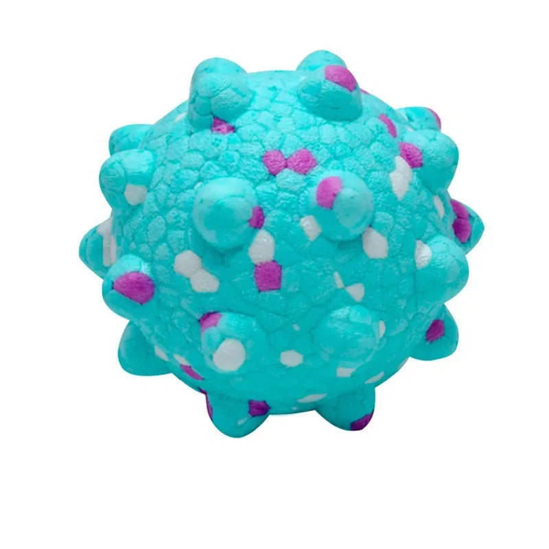 Pet High Elasticity Toy Ball ETPU Material Bite Resistant Dog Interactive Grinding Ball Fun Teeth Cleaning
