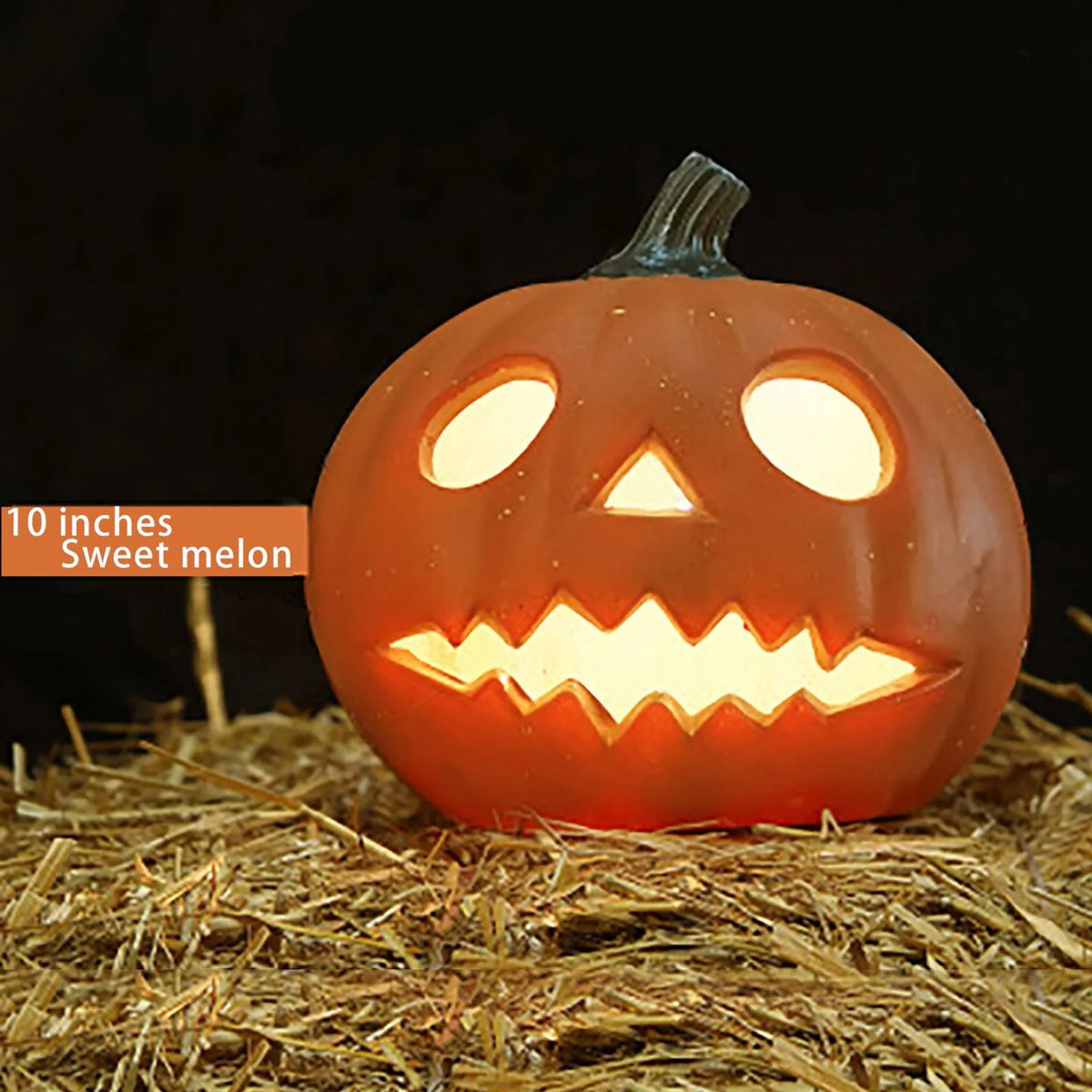 Halloween Decor Pumpkin Light Pumpkin Decor Indoor and Outdoor Vintage Style Hollow Lighted Pumpkin Scene Layout Home Decoration