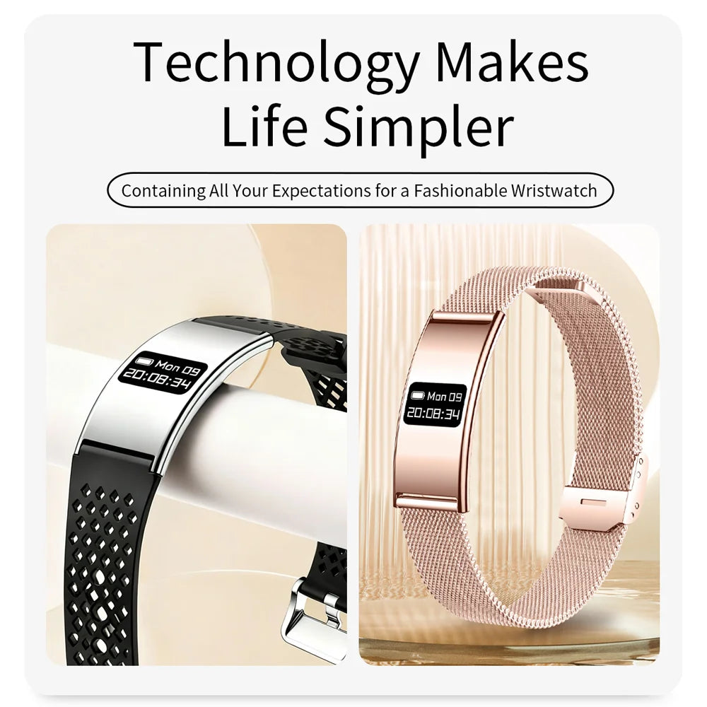 New Men Sports Smart Bracelet Heart Rate Fitness Tracker IPX8 Waterproof Smart Band Pedometer Call Reminder Smartwatches Women