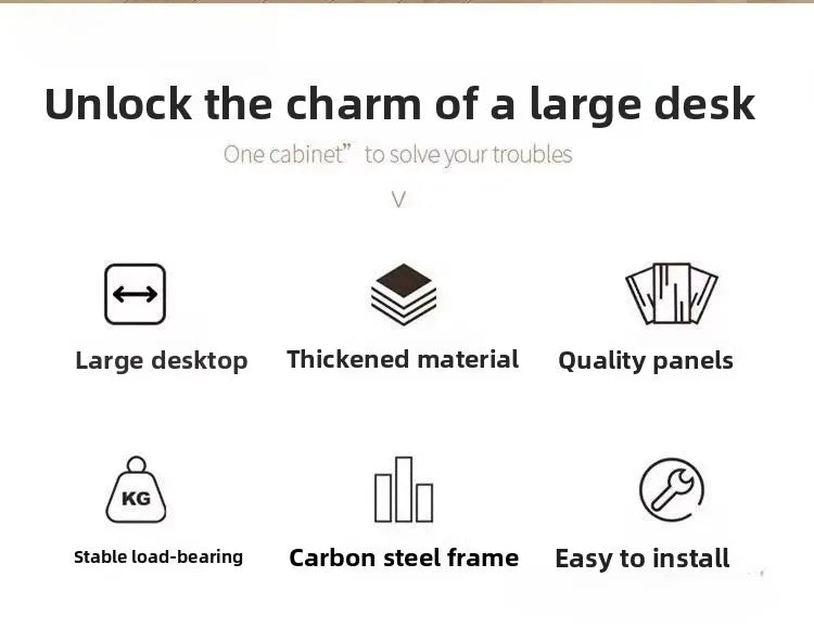 Computer Desk Furniture for Home Office Gaming Desk Workstation Study Desk with Multiple Size Options Modern Home Furniture