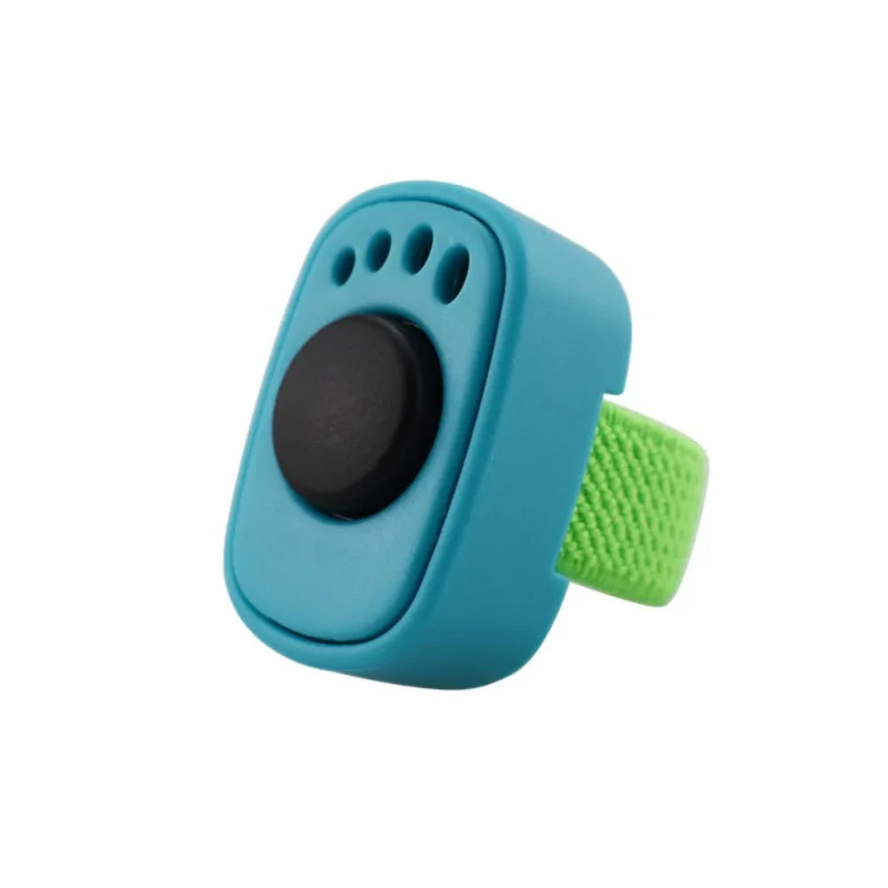 1pc Pet Thumb Training Interactive Acoustic Clicker Trainer No Battery Required Positive Reinforcement Pet Behavior TrainingTool