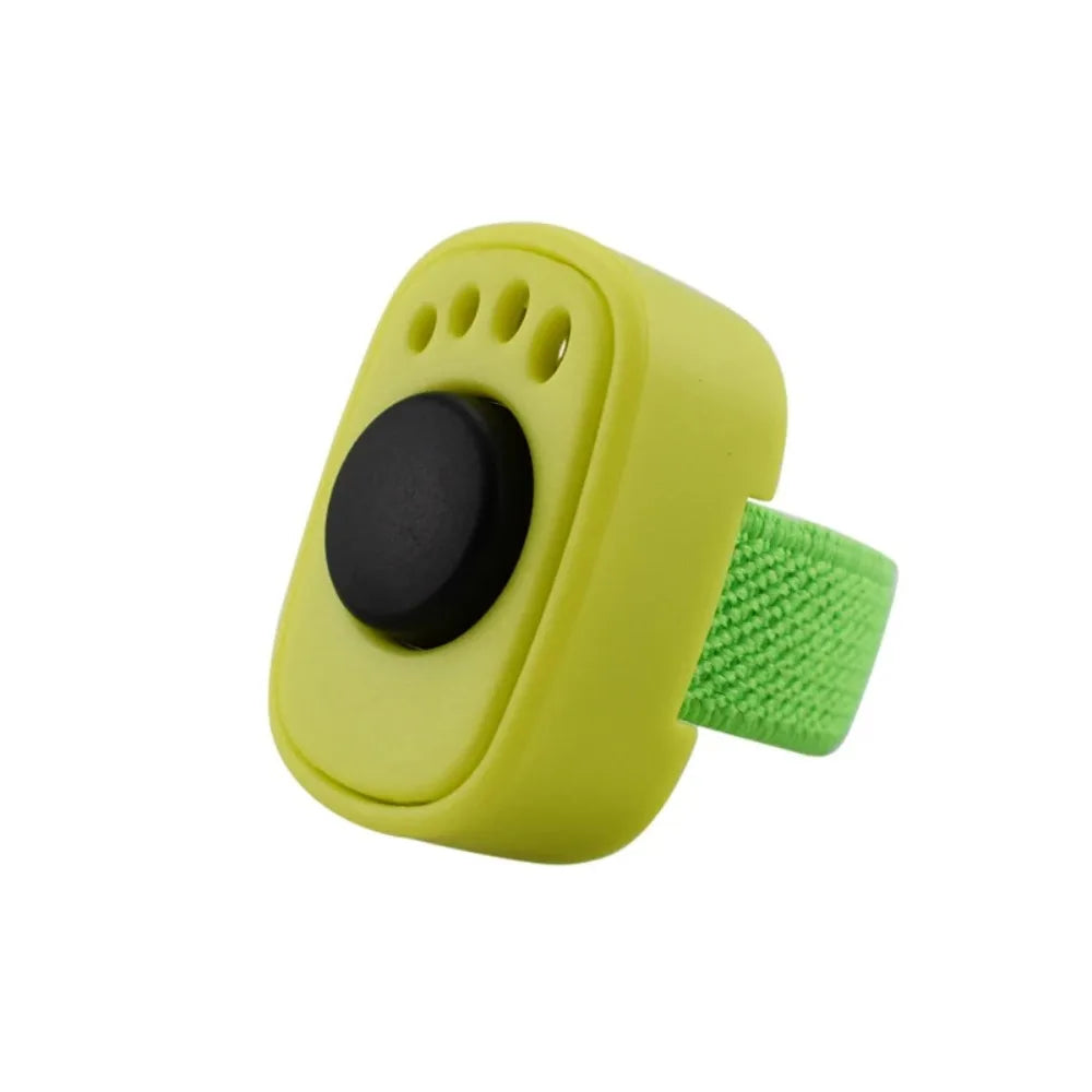 1pc Pet Thumb Training Interactive Acoustic Clicker Trainer No Battery Required Positive Reinforcement Pet Behavior TrainingTool
