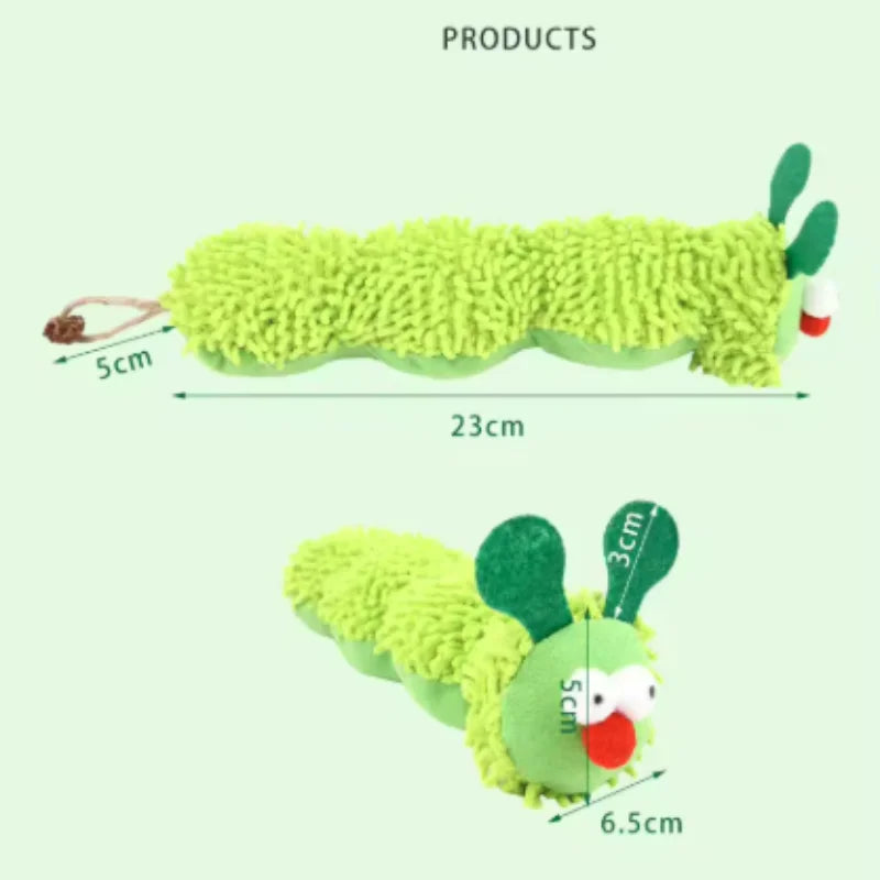 Pet Plush Cat Toy Self-Pleasure Amusing Boredom Relief Scratch Bite Resistant Small Animal Playtime Accessory