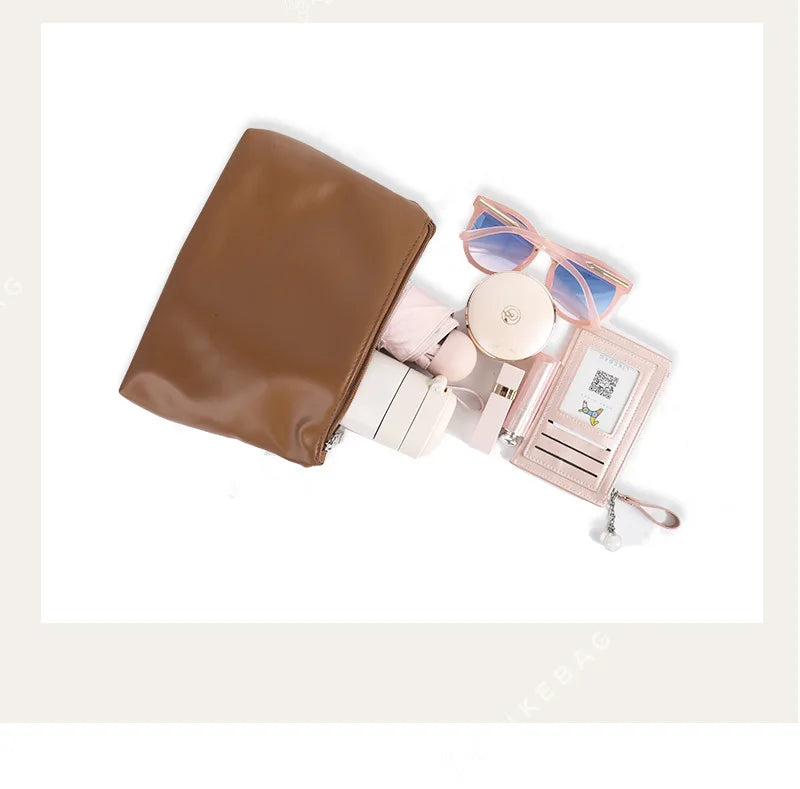 ZR DIARY Handmade Woven Bag Women PU Leather Large Capacity Totes Fashion Shoulder Bag 224BZ9389-1