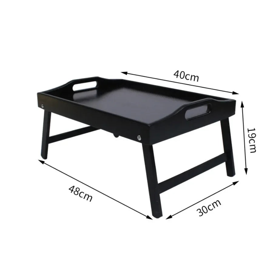 Dessert Folding Tray Bedroom Reading Desk Office Breakfast Tea Tray Multifunctional Reading Rack Floor Computer Desk Board
