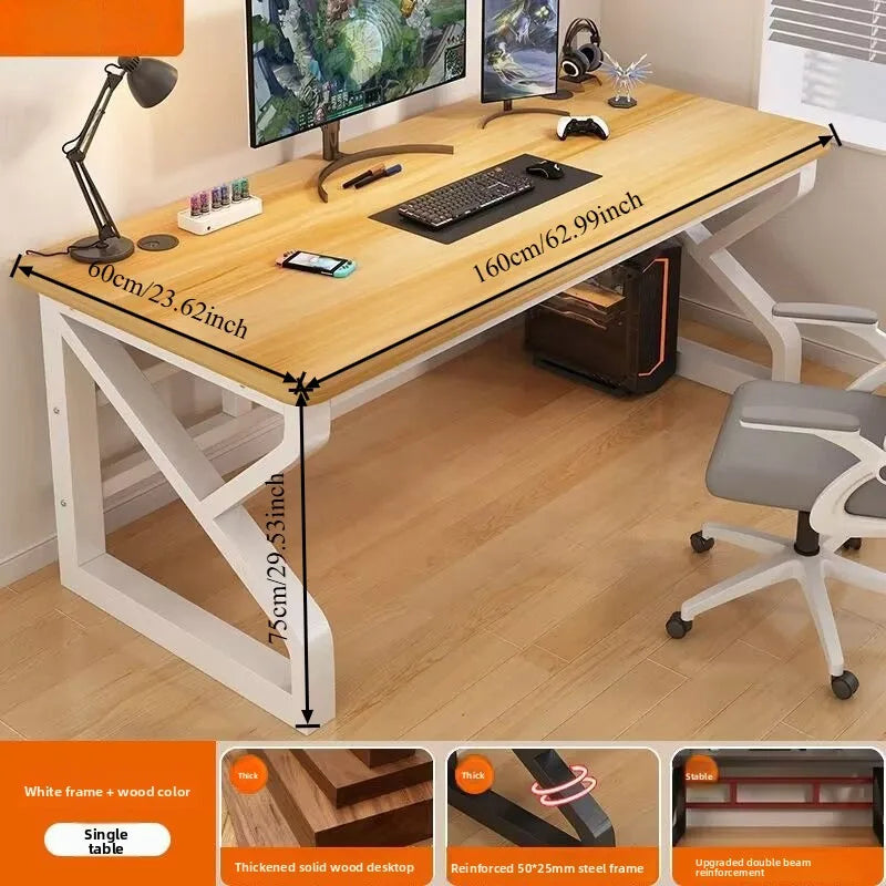 Computer Desk Furniture for Home Office Gaming Desk Workstation Study Desk with Multiple Size Options Modern Home Furniture