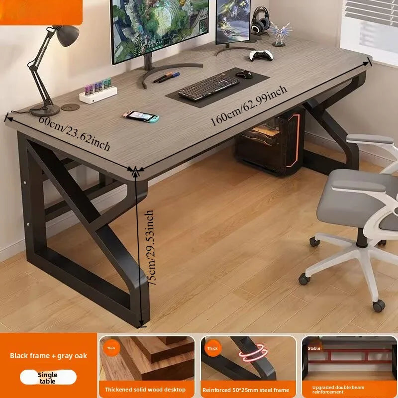 Computer Desk Furniture for Home Office Gaming Desk Workstation Study Desk with Multiple Size Options Modern Home Furniture